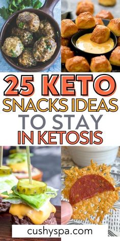 25 keto snacks to stay in ketois