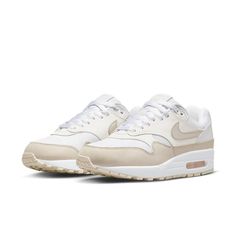 (WMNS) Nike Air Max 1 'Sanddrift' FB5060-100 Painted Nikes, Nike Snkrs, Nike Tracksuit, Converse New, Nike Models, Nike Air Max For Women, Nike Air Max 1, Air Max Women, Heritage Fashion