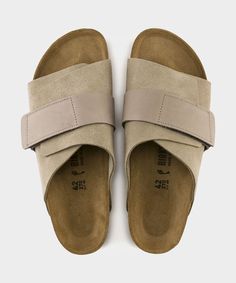 Birkenstock Kyoto, Birkenstock Colors, Live Boldly, Birkenstock Women, Footbed Sandals, Slides Shoes, Workout Accessories, Nubuck Leather, Mens Sandals