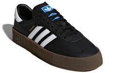 Adidas Sambarose ‘Core Black’: “Classic core black tones on the Sambarose offer a sleek, timeless look with modern appeal.” Adidas Sambarose, Classic Core, Black Adidas Shoes, Samba Shoes, Jacket Outfit Women, Black Tones, Adidas Samba Sneakers, Blue Adidas, White Adidas