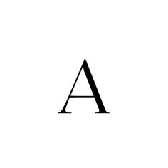 the letter a is made up of two letters, one black and white in color