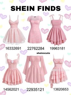 todas na shein <3 . . . . . . Pink, clothes, roupas, rosa, shein, id Shein Id, Shein Finds, Shein Clothing, Pink Clothes, Chic Dress Classy, Stylish Work Outfits, Grad Dresses