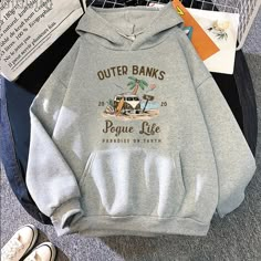 Wow, you have excellent taste in both TV shows and fashion! It's no wonder you're drawn to the "Pogue Life" hoodie from Outer Banks. The show's adventurous spirit and your love for comfortable clothing come together in a perfect blend with this hoodie. You'll feel like a member of the Pogues with every wear, ready to take on whatever excitement life brings your way. And let's not forget how stylish you'll look in the hoodie's cool design! It's a must-have for any fan of the show and anyone who v Women Fashion Aesthetic, Pogue Life, Smink Inspiration, Hoodies For Women, Winter Hoodies, Loose Outfit, Style Streetwear, Fashion Aesthetic, Outer Banks