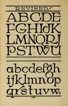 an old fashioned alphabet with letters and numbers