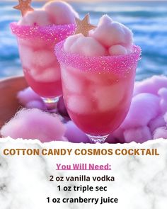 cotton candy cosmos cocktail recipe