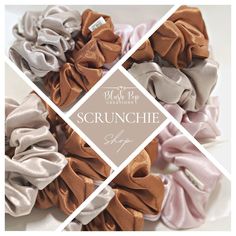 Are you looking for beautiful hair scrunchie hues? We are sure that you will find something perfect in our selection of scrunchies, as we have a wide variety of colors and styles available. No matter your daily style, we are confident that you will find something to complete your look. Please feel free to visit our shop (link in bio). If you have any questions or need help finding the perfect scrunchie for you, we'd love to help you find the perfect accessory! Scrunchies Photoshoot, Cat Therapy, Branding Images, Product Packing, Therapy Cat, Hair Tie Accessories