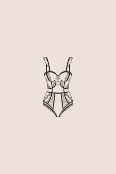 Lingerie Logo Ideas, Branded Illustration, Lingerie Branding, Sophisticated Typography, Bridal Logo, Logo Design Modern, Lingerie Design