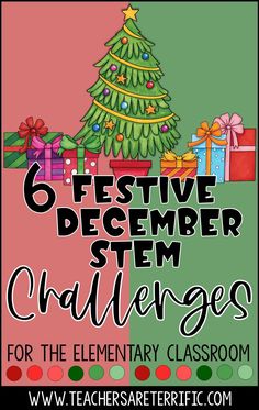 Festive Christmas STEM Challenges for Each Grade - Teachers are Terrific December Stem, Stem Books, Science Topics