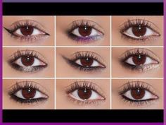 This tutorial will demonstrate how to do 9 different eyeliner styles in lower lash line that you can actually wear. This easy beginner friendly tutorial will... Underline Eyeliner, Lower Lid Eyeliner, Under Eye Eyeliner Looks, Eyeliner Under The Eye, Undereye Liner, Under Eye Eyeliner, Natural Eyeliner Tutorial, Cat Eye Eyeliner Tutorial, Under Eyeliner