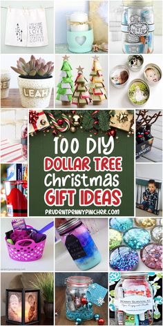 dollar tree christmas gift ideas for the family and friends in your life are easy to make