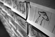 30 Amazing Behind-The-Scenes Disney Photos You've Probably Never Seen Before Illustrator Aesthetic Job, Storyboard Film, Animation Student, Storyboard Template, Storyboard Illustration