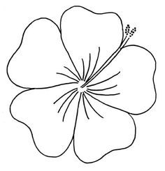 a flower that is drawn in black and white