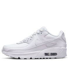 Nike Air Max, Air Mac, Air Max 90 Leather, Nike Air Max 90, All White, Stylish Sneakers, Air Max, Perfect Pair, Nike Air