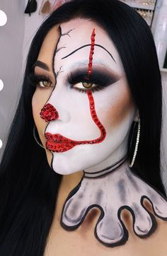 Makeup Art Inspiration, Hard Halloween Makeup, Movie Character Makeup, Beautiful Halloween Makeup, Halloween Makeup Witch, Holloween Makeup, Halloween Eye Makeup, Amazing Halloween Makeup