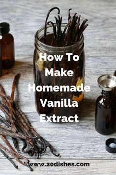 how to make homemade vanilla extract