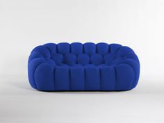 Bubble 2.5 Seat Sofa Cobalt - Italian Luxury Interiors Wool Corner Sofa, Bubbly Couch, Bubble Sofa Roche Bobois, Bubble Furniture, Dream Appartement, Bubble Couch, Bubble Sofa, L Shaped Sofa Designs, Stylish Sofa Sets