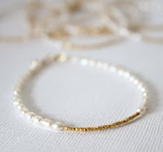 Gold Bracelet Wedding, Gold Pearl Bracelet, Pearl Bracelet Gold, Bracelet Wedding, Gold Armband, Jewelry Bridal, Bridesmaid Bracelet, Bridal Bracelet, Minimalist Bracelet