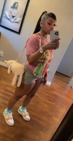 Mirror Pics, Swag Outfits For Girls, Tomboy Style Outfits, Girls Summer Outfits, Streetwear Fashion Women, Cute Swag Outfits, Baddie Outfits Casual