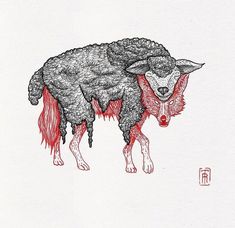 Vulture Tattoo, Sheep Tattoo, Vintage Tattoo Art, Medieval Tattoo, Western Tattoos, Creepy Tattoos, Dark Art Tattoo, Tattoo Art Drawings, Dark Tattoo