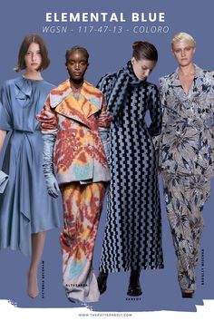 Spring 2024 Color Trends Rok Midi, Paris Mode, Print Trends, Winter Trends, Trend Forecasting