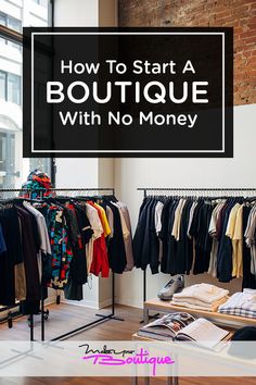 Small Boutique Ideas, Boutique Plan, Start A Boutique, Online Boutique Ideas, Clothing Boutique Ideas, Fashion Business Plan, Starting A Clothing Business, Starting An Online Boutique