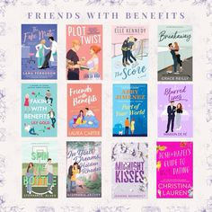 the book cover for friends with benefits