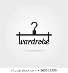 Black Wardrobe Icon Shadow Concept Wear Stock Vector (Royalty Free) 363509330 | Shutterstock Cloth Store Logo, Clothing Line Logos, 1st Birthday Wishes, Costume Department, Graphical Design, Brochure Design Layouts, Ankara Skirts, Dress Logo