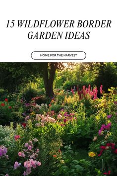 Creating a wildflower border garden is a fantastic way to bring color, wildlife, and natural beauty to your yard. Start by selecting a diverse range of flowers that bloom at different times of the year, ensuring a continuous show of color. Choose varieties suited to your local climate and sun exposure. Wildflowers generally need less … Perennial Flowers, Landscape Plans, Flowers Perennials, Spring Inspiration