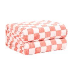 PRICES MAY VARY. ｜LUXURIOUS QUALITY｜Made of 280GSM high grade 100% ultra-soft microfiber polyester, this plush blanket is super soft, durable, and lightweight. It's wrinkle and fade resistant, anti-pilling, and is suitable for all seasons. ｜DESIGN & SELECTION｜Classic checkerboard design let this blanket suitable for all scenarios, stylish and all-match. We have 4 sizes to suit your different needs - throw/travel(50"X60"), twin(60"X80"), queen/full(90"X90") and king(90"X108"). We also provide 6 f Different Home Decor, Cheap Blankets, Blankets For Bed, Modern Blankets, Pink Throws, Grid Print, Sherpa Throw Blankets, Gingham Pattern, Bed Couch