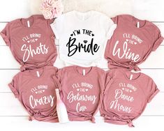 i'm the bride t - shirt bundle