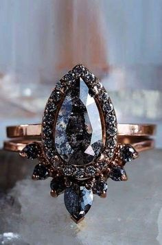 Diamond Ring, Engagement Ring, Wedding Rings, Diamonds, Engagement Rings, Ring, Gold, White, Black