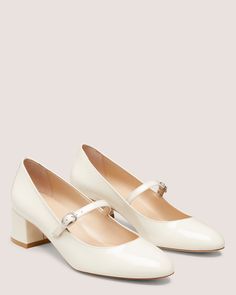 Classic Mary Janes With Buckle Closure, Medium Width Pointed Toe Mary Janes With Heel Loop, Classic Mary Janes With Heel Strap And Almond Toe, Low Heel Mary Jane Court Shoes With Buckle Closure, Elegant Mary Janes With Buckle Closure And Round Toe, Classic Mary Janes With Pointed Toe And Heel Strap, Mary Janes With Penny Strap And Almond Toe, Low Heel Wedding Shoes With Bow, Mary Janes With Sculpted Low Heel