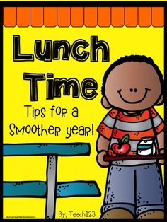 an image of lunch time tips for a smoothie year book cover with the title'lunch time tips for a smoothie year '