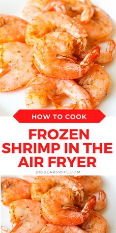 how to cook frozen shrimp in the air fryer