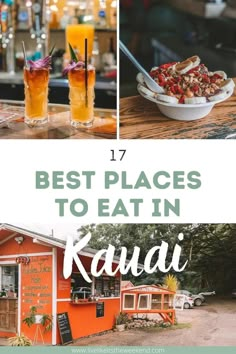 the best places to eat in kauai