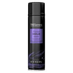 TRESemmé Freeze Hold Anti-Frizz Hair Spray is a fast-drying, humidity-resistant hairspray that fully locks in your hairstyle and is never sticky or tacky to the touch. This aerosol hair styling hairspray delivers power, all-day control with a maximum hold that still allows your hair its natural movement. A water-free formula, Freeze Hold is an anti-frizz spray that provides humidity resistance for 24 hours, helping maintain flyaways while keeping hard-to-hold styles looking salon-fabulous all da Tresemme Hairspray, Tresemme Shampoo, Anti Frizz Spray, Frozen Hair, Anti Frizz Hair, World Hair, Lock Out, Hairstyling Products, Finishing Spray