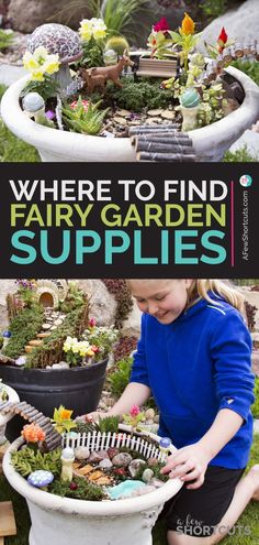 Magical Fairy Garden, Fairy Garden Supplies