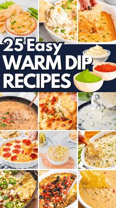 the 25 easy warm dip recipes