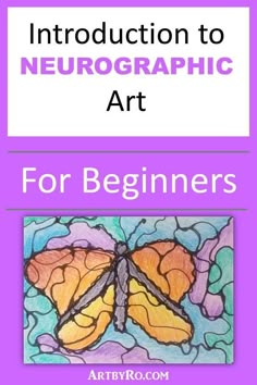 the cover of an instructional book for beginners to learn how to draw and paint butterflies