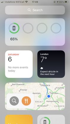 an iphone screen showing the time and location options for different locations in london, england