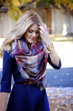 . She Is Clothed, Preppy Girl, Look Chic, Modest Outfits, Plaid Scarf, Autumn Winter Fashion, Pretty Outfits, Dress To Impress