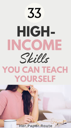 Earning a high income is one way to prepare for retirement and financially be on the right track. Although a degree is still essential in some cases, there are plenty of skills you can teach yourself, even if college isn’t an option. Higher education can be time-consuming and quite costly, but there are plenty of ways to learn new things in your spare time and without spending too much. Check out these 33 high-income skills to boost your resume and help you succeed. Learn To Type For Adults, Learn Skills Ideas, High Income Skills To Learn In 2024, Skills To Learn In Free Time, Good Skills To Learn, New Skills To Learn List For Women, Skills To Learn In Your 20s, Skills To Learn To Make Money, Cool Skills To Learn