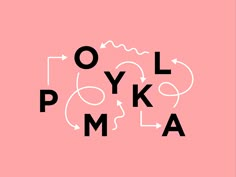 the logo for yol poyk's mmla, which is designed in black and