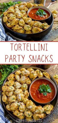 cheese tortellini party snacks Easy Party Snacks, Party Snacks Easy Appetizers, Party Snacks Easy, Zucchini Puffer, Snacks Easy, Appetizers Easy Finger Food, Best Appetizer Recipes, Easy Appetizers, Finger Foods Easy