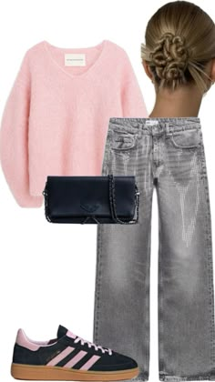 Pink Stockholm Style, Style Stockholm, Uni Fits, Paris Outfits, Stockholm Style, Ootd Ideas, Adidas Outfit, Stockholm Fashion, Fits Inspo