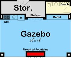 the floor plan for a small apartment