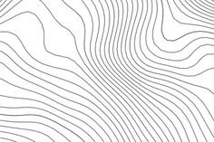 an abstract black and white background with wavy lines