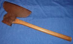 (eBay) Find many great new & used options and get the best deals for Vintage W Hunt Douglas Axe Mfg. Co. Broad Axe Timber Hewing Framing Tool at the best online prices at eBay! Free shipping for many products! Tool Knife, Axes, Wood Handle, The Head, Ebay Finds, Product Information, Collectibles, Tools, Frame