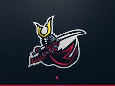 Samurai Reaper Premade Mascot Logo samurai mascot logo reapermascotlogo reapersamurai samurai reaper skull esports Logo Dragon, Logo Club, Anime Logo, Games Logo, Best Gaming Setup, Sports Logo Inspiration, Gaming Stuff