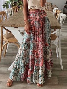 Mode Country, Boho Chic Style Outfits, Moda Hippie, Boho Mode, Classy Clothes